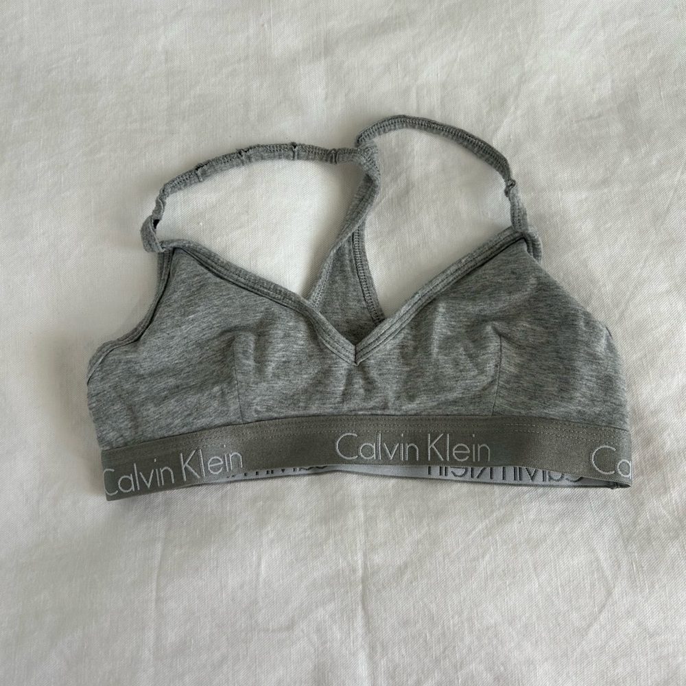 Calvin Klein Bralette- Gray